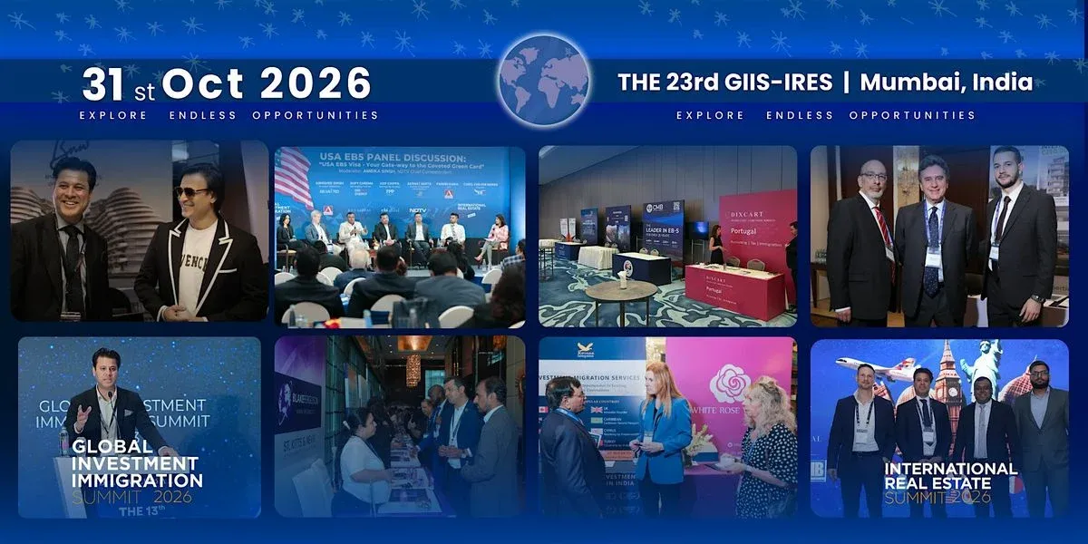 23rd Global Investment Immigration Summit & International Real Estate Expo