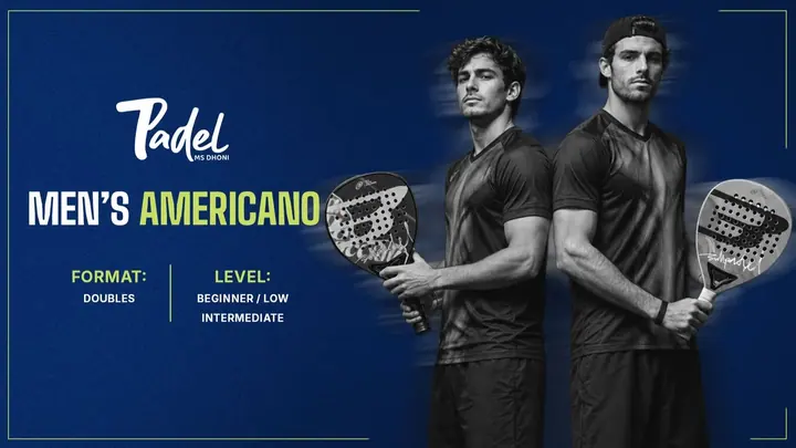 7Padel Men's Americano poster