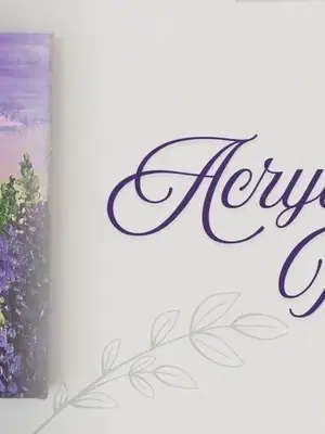 Acrylic Painting poster