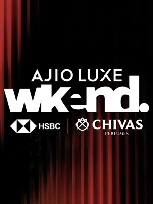 Ajio Luxe Wkend 2026 poster