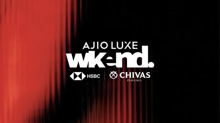 Ajio Luxe Wkend 2026 poster