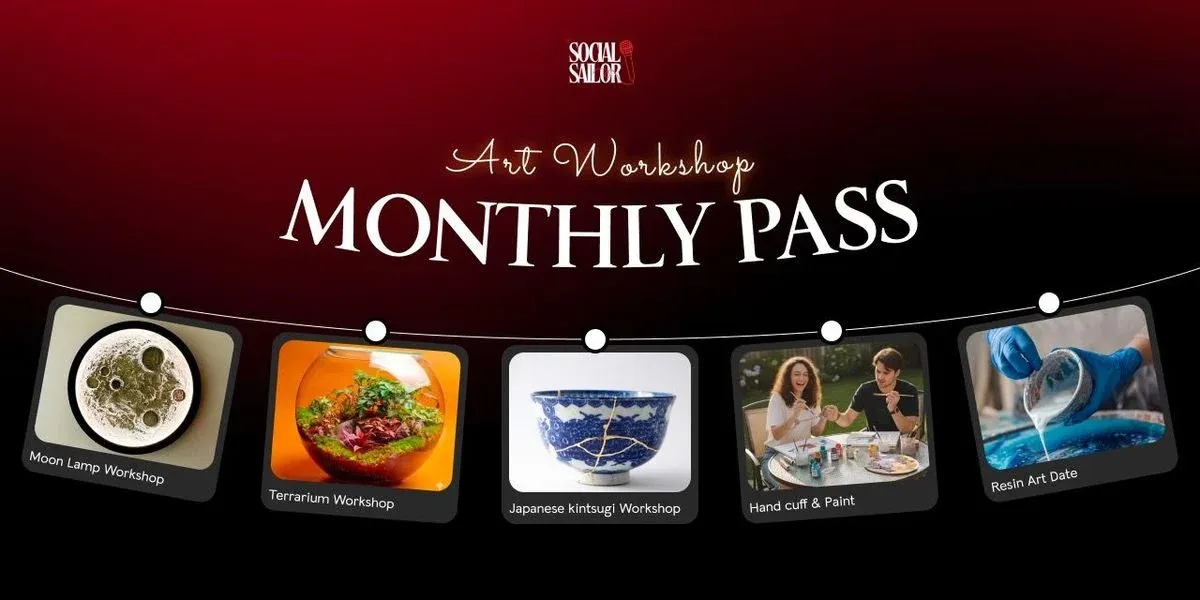 Art Workshops Monthly Pass