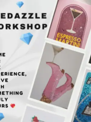 Bedazzle Workshop poster