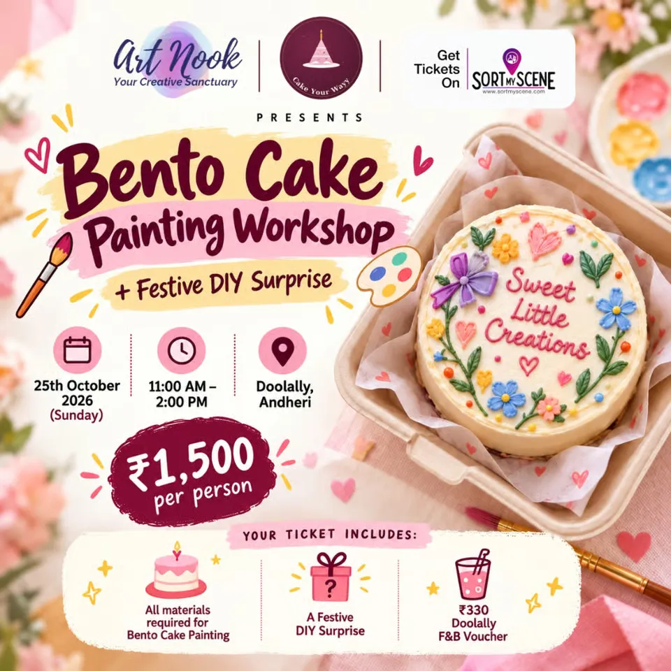 Bento Cake Painting + Festive DIY Surprise Workshop