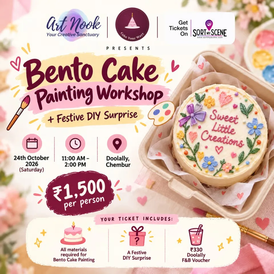 Bento Cake Painting + Festive DIY Surprise Workshop by Art Nook x Cake Your Wayy