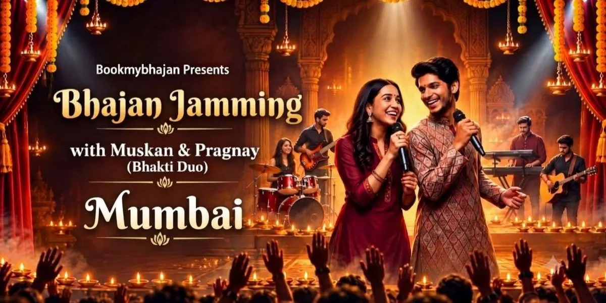 Bhajan Jamming with Muskan & Pragnay (Bhakti Duo)
