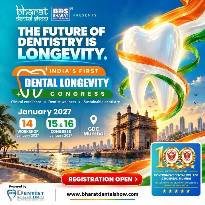 Bharat Dental Congress 2027 poster