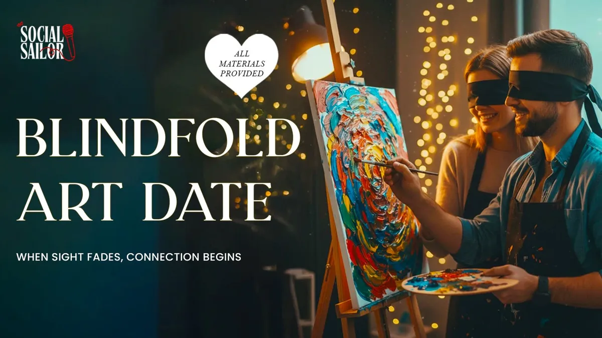 Blindfold Art Date