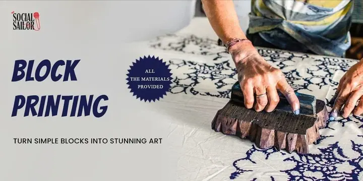 Block Printing Date poster