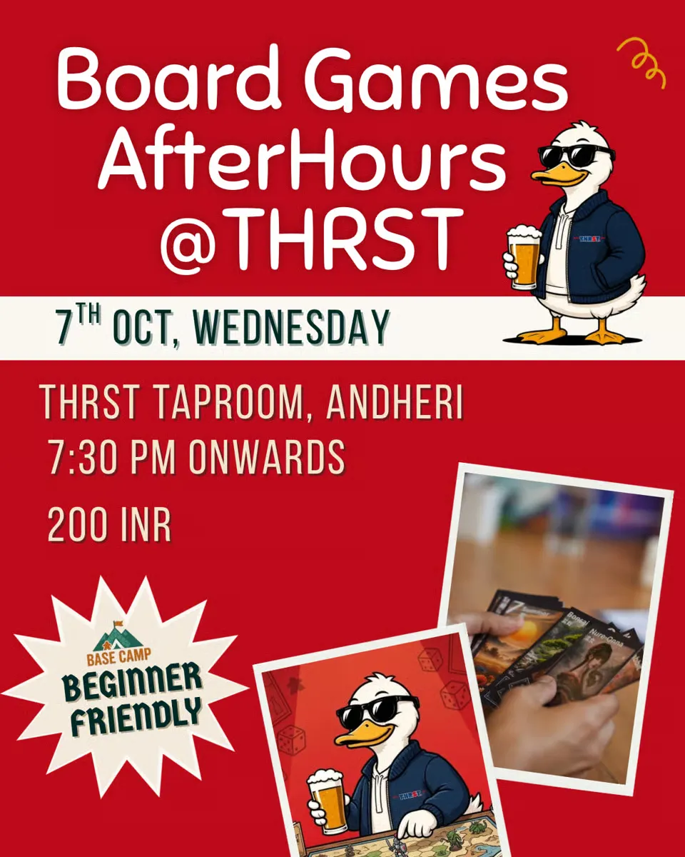 Board Games Afterhours at Thrst