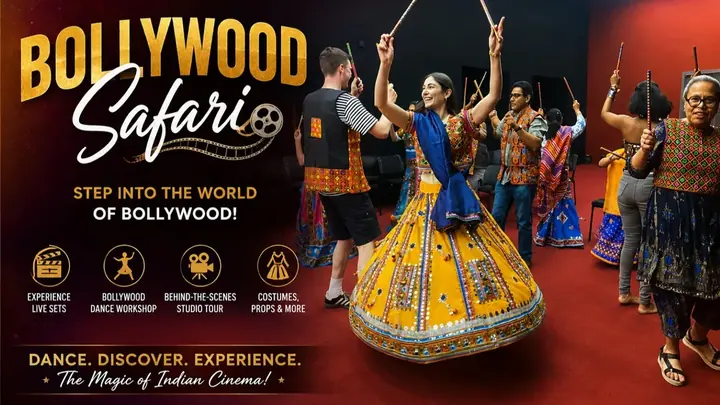 Bollywood Safari Live Dance Workshop poster