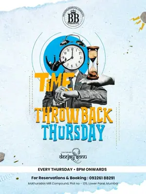 Bollywood Throwback Thursday poster