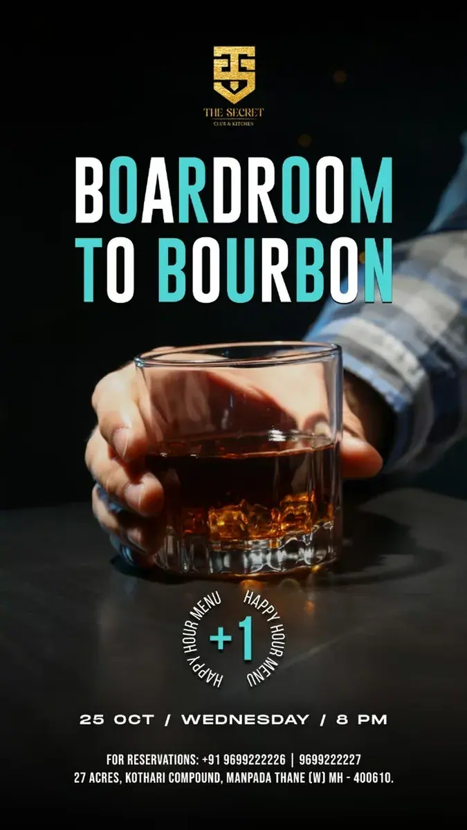 Bourbon to Boadroom poster