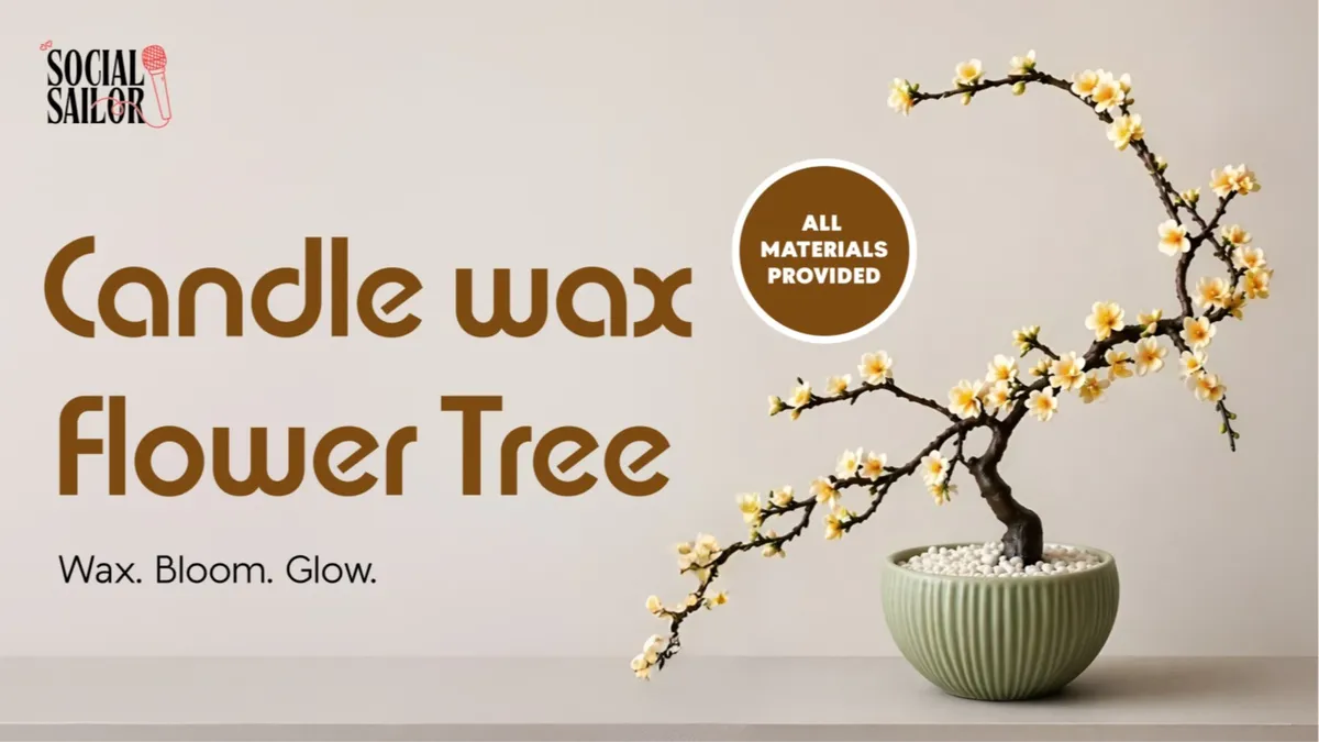 Candle Flower Wax Tree