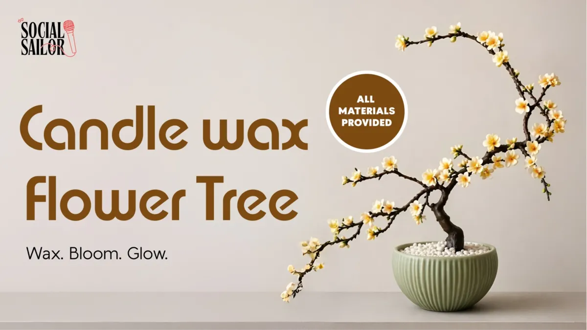 Candle Flower Wax Tree