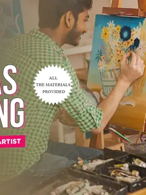Canvas Painting Date poster