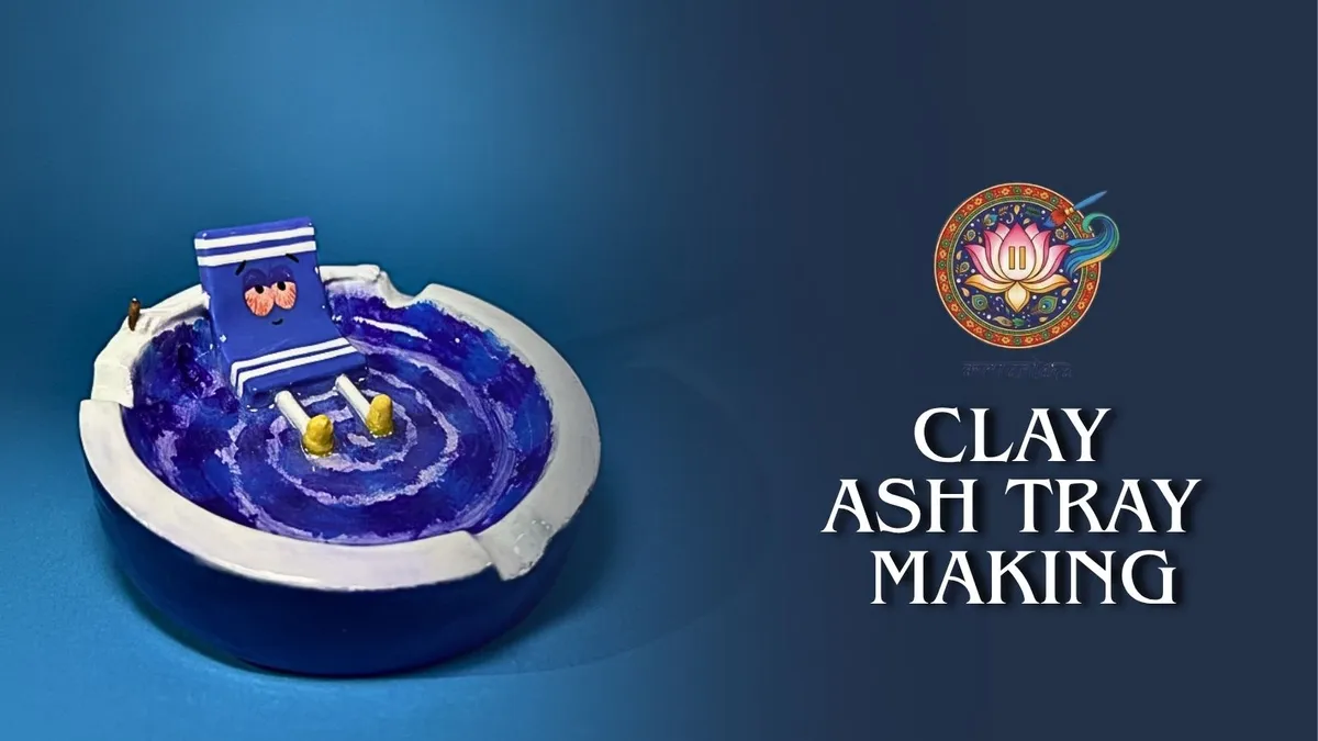 Clay Ash Tray Making