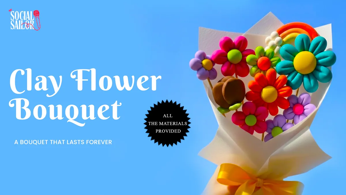Clay Flower Bouquet