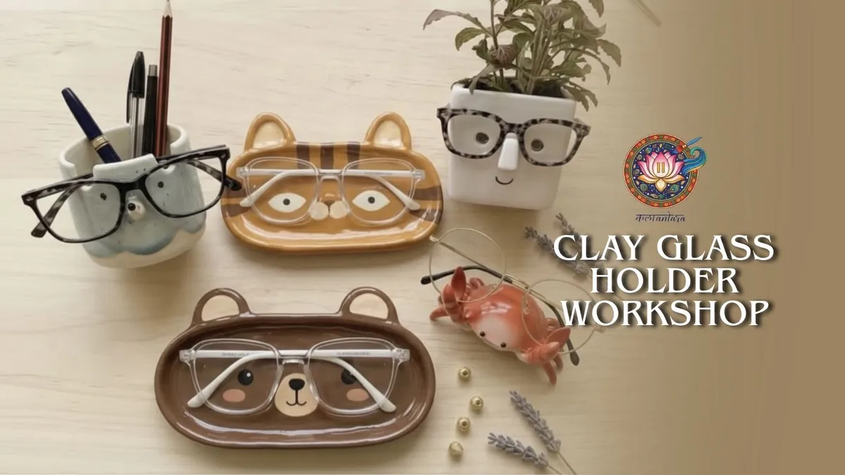 Clay Glass Holder