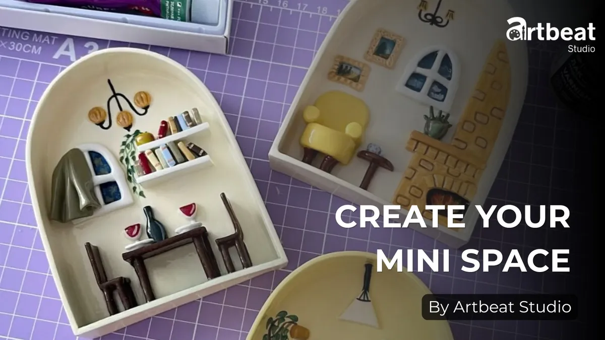 Clay Miniature Art: Create Your Mini Space – Artbeat Studio