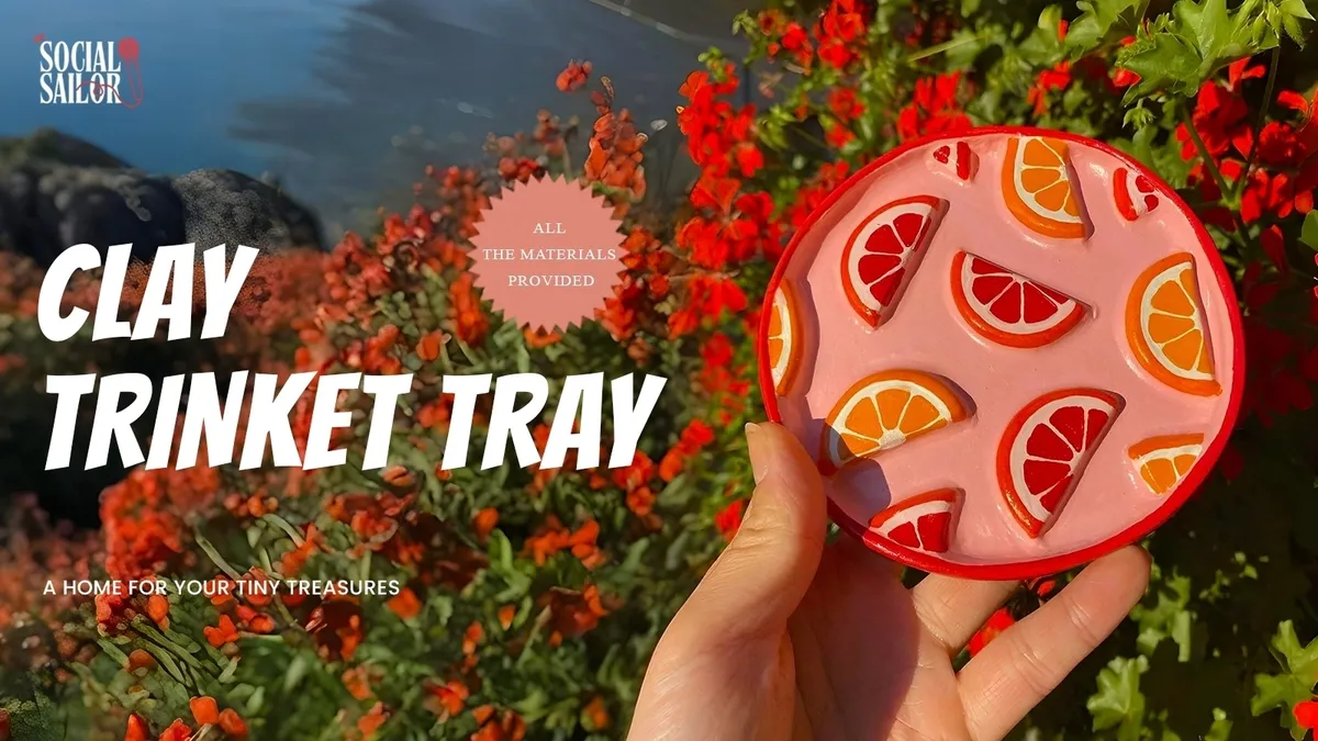 Clay Trinket Tray Date