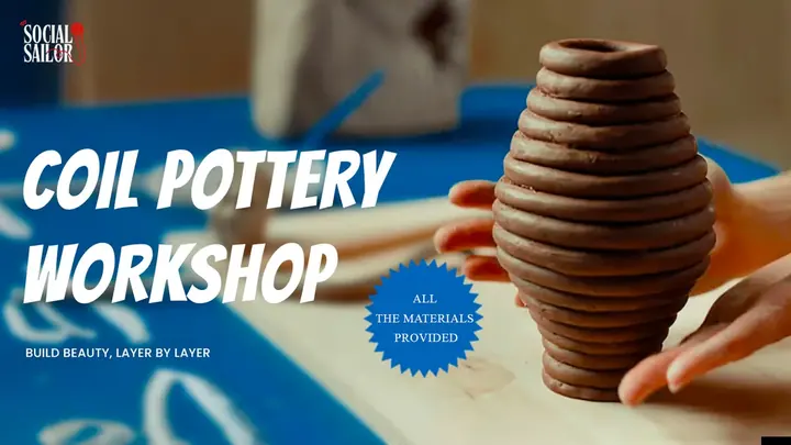 Coil Pottery Date poster