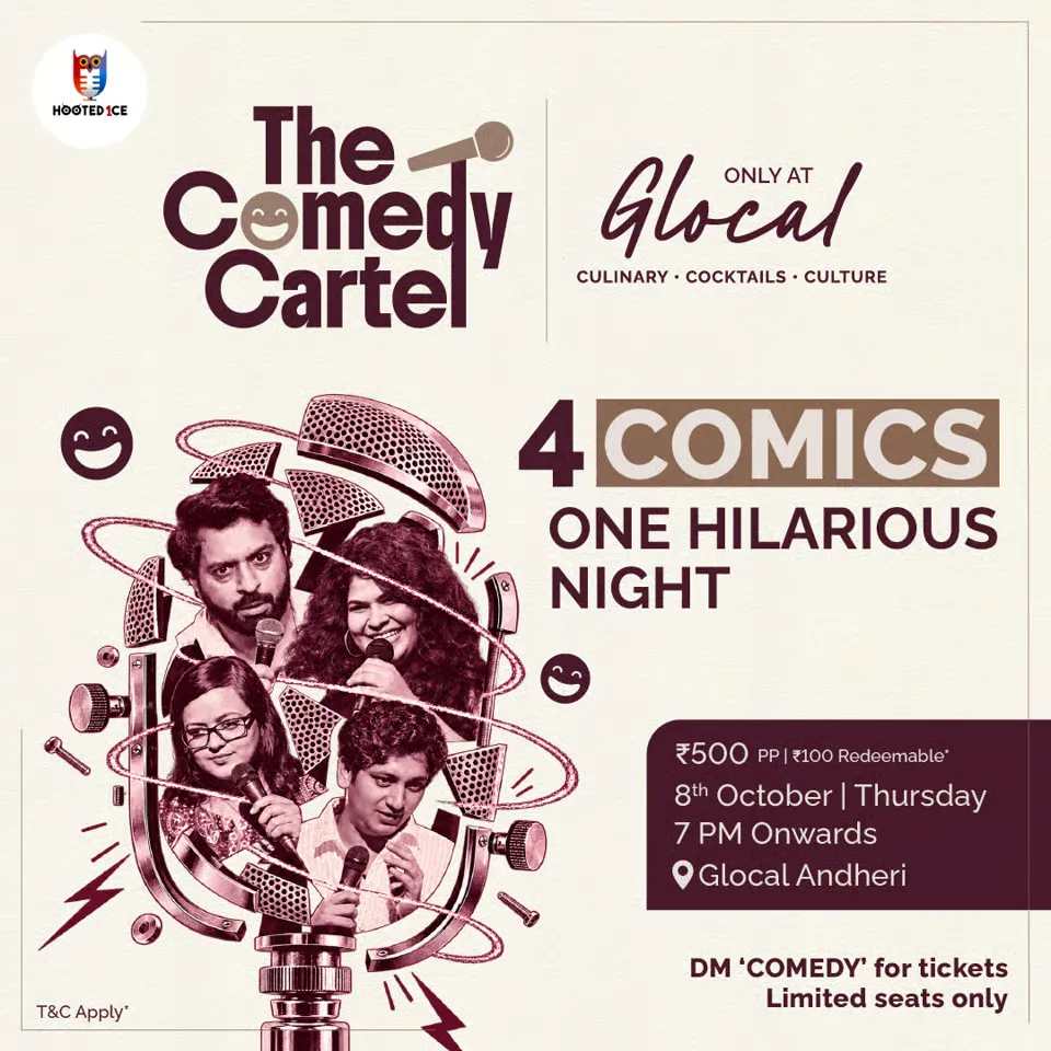 Comedy Cartel Stand Up Comedy at Glocal Andheri