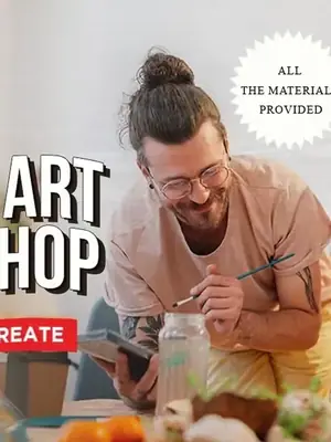 Couple Art Workshop poster