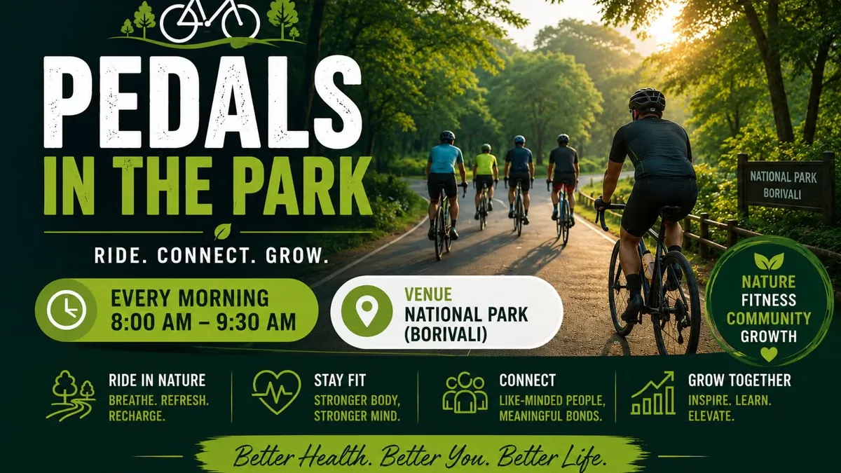 Cycle, Connect & Grow – Sanjay Gandhi National Park