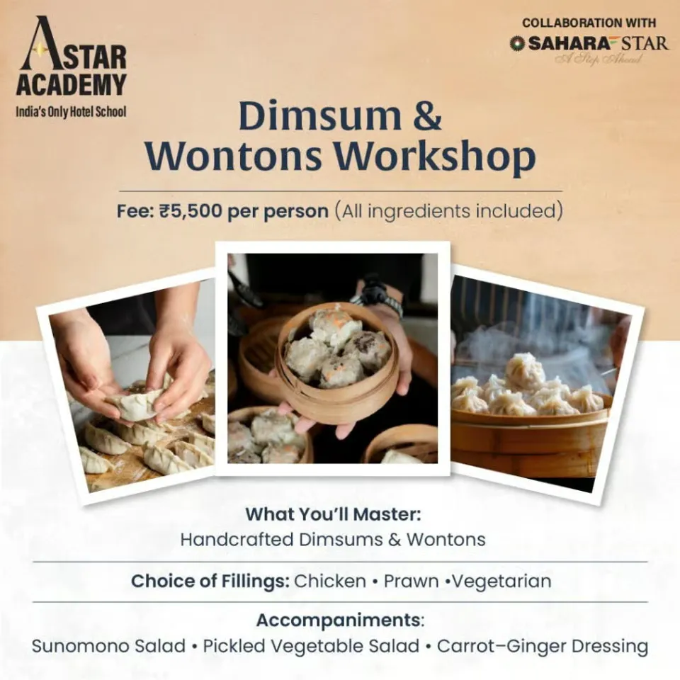Dimsums & Wontons Workshop