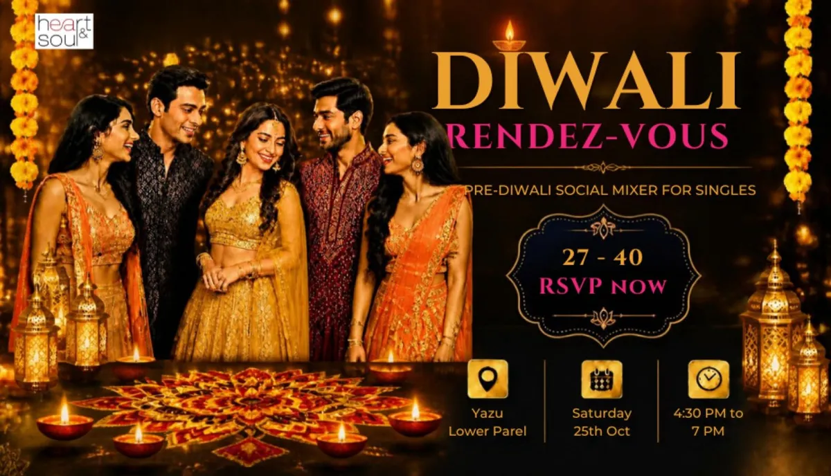 Diwali Rendez-Vous Social Mixer for Singles Seeking Authentic Connections