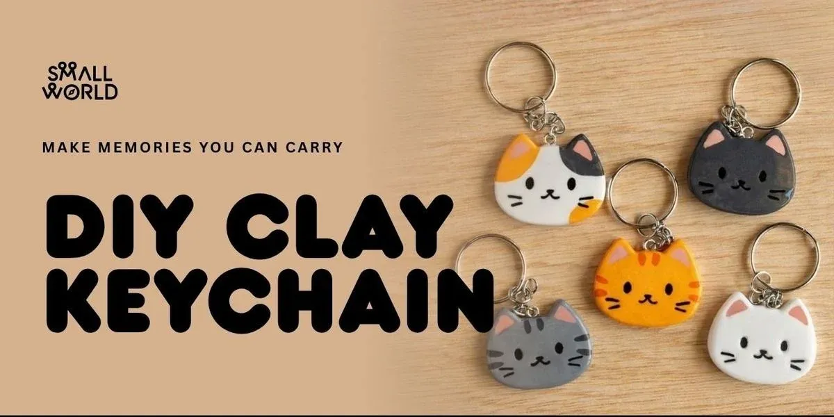 DIY Clay Keychain poster