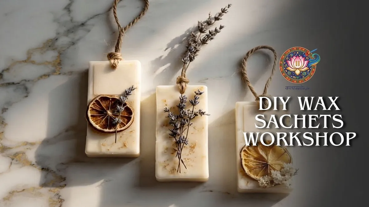 DIY Wax Sachets Workshop