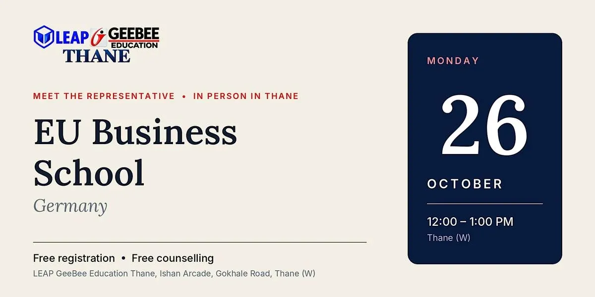 EU Business School, Germany is Coming to Thane