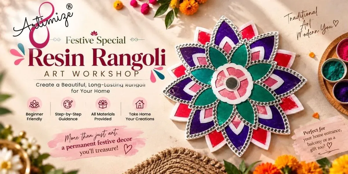 Festive Special: Resin Rangoli Art Workshop