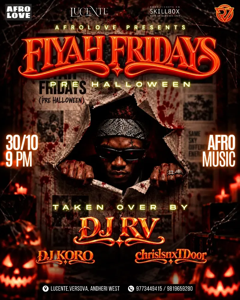 Fiyah Fridays (Pre Halloween)
