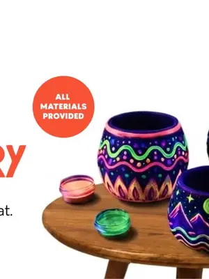 Glow Pottery poster