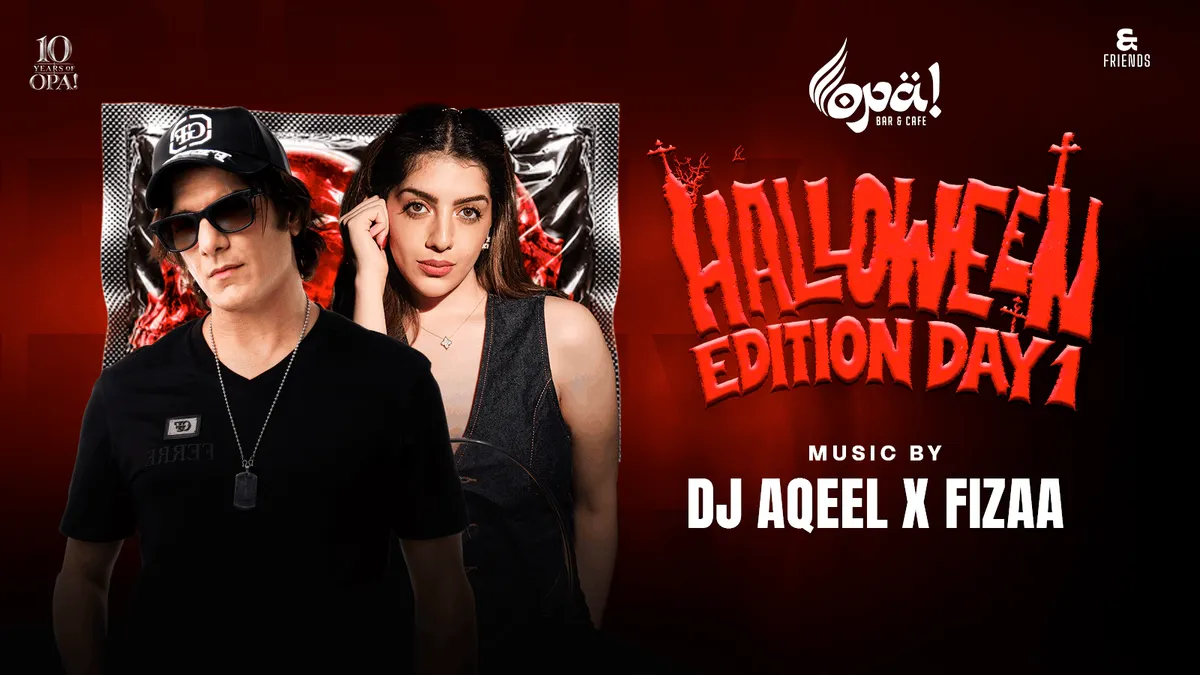 Halloween Edition Day 1 - DJ Aqeel x Fizaa