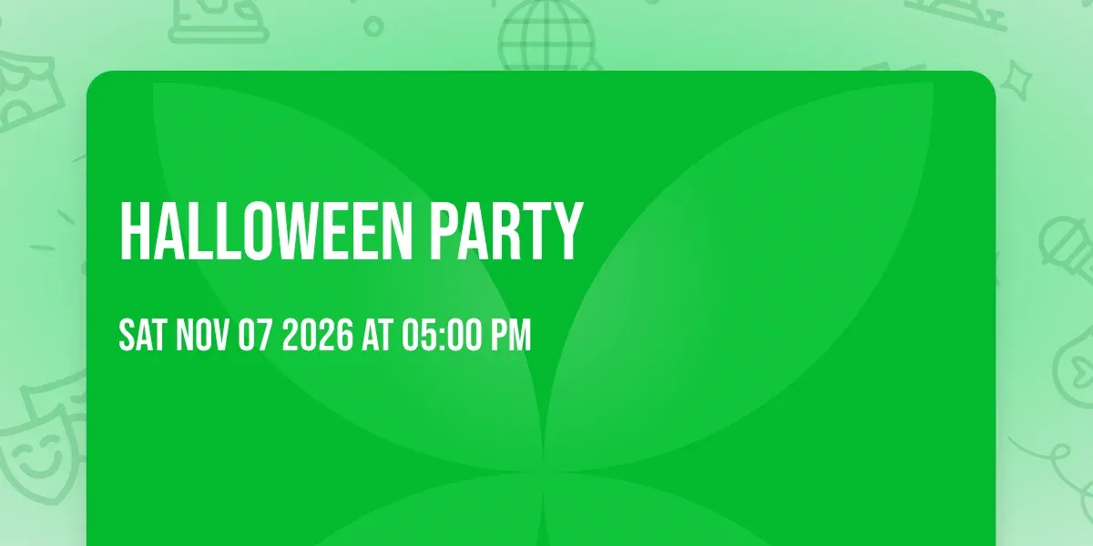 Halloween Party