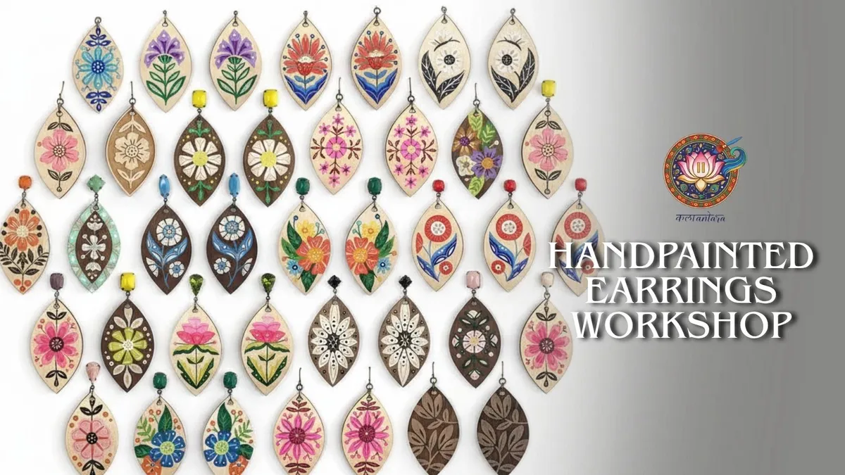 Handpainted Earrings