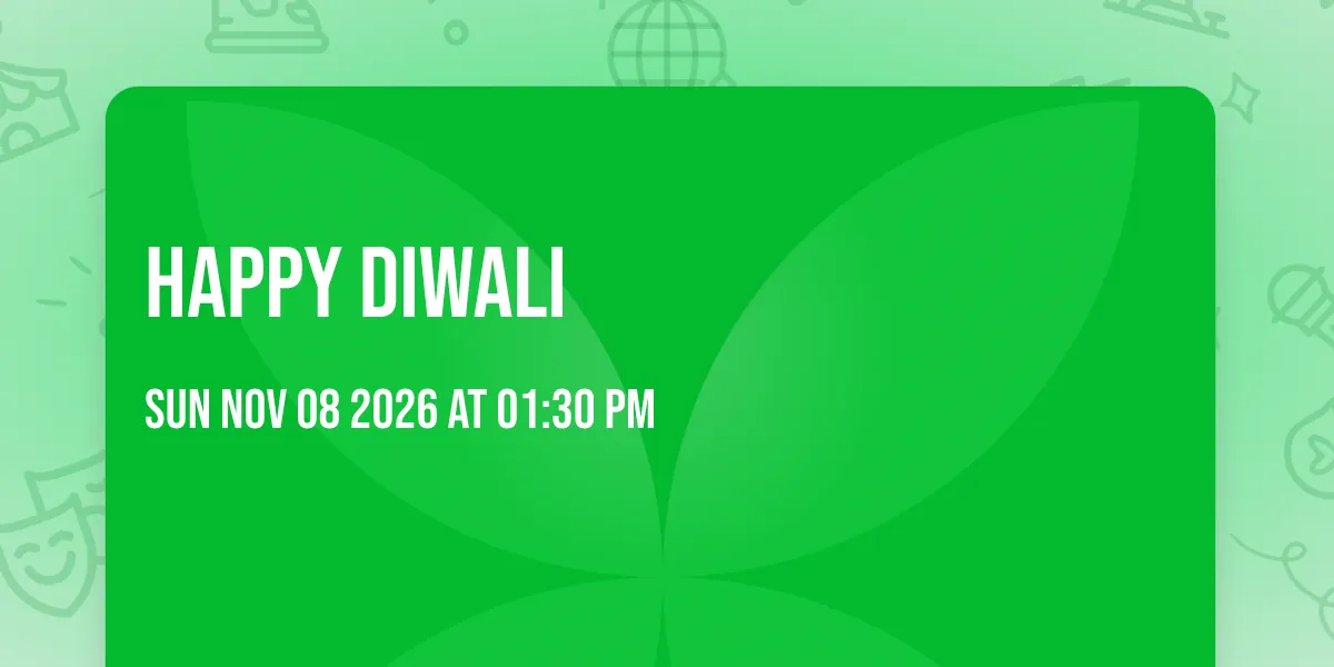 Happy Diwali