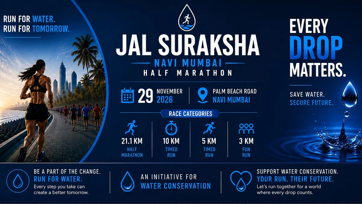 Jal Suraksha Navi Mumbai Half Marathon 2026