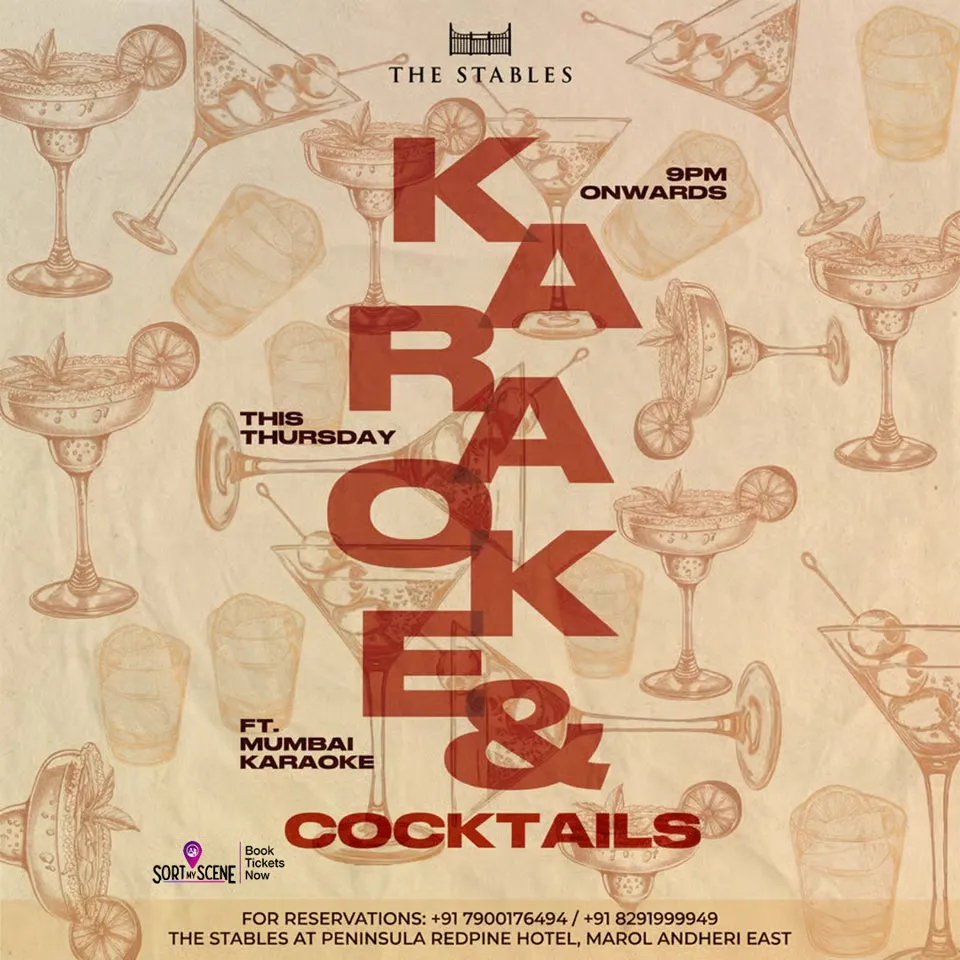 Karaoke & Cocktails Ft. Mumbai Karaoke