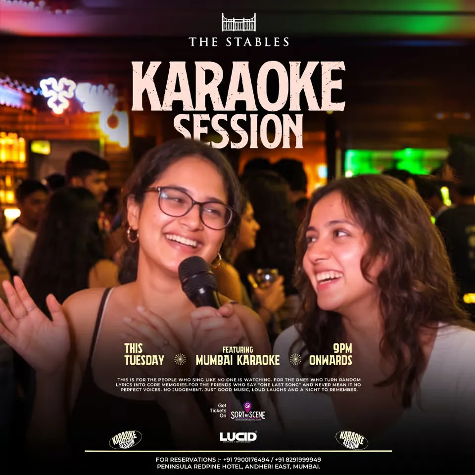 Karaoke Session ft. Mumbai Karaoke at The Stables