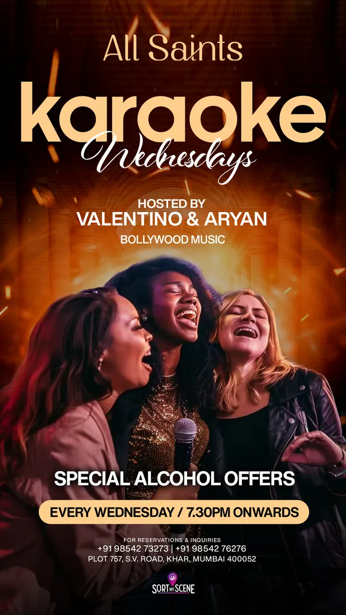 Karaoke Wednesday by Valentino & Aryan
