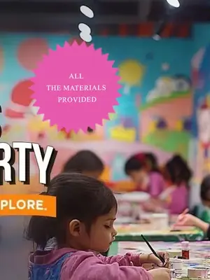 Kids Art Party poster