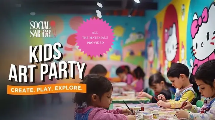 Kids Art Party poster