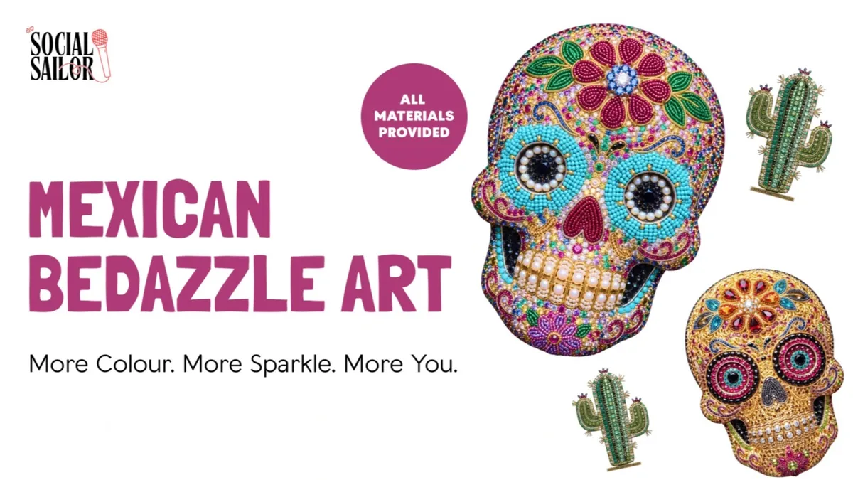Mexican Bedazzle Art Workshop