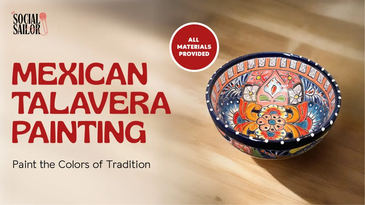 Mexican Talavera Painting
