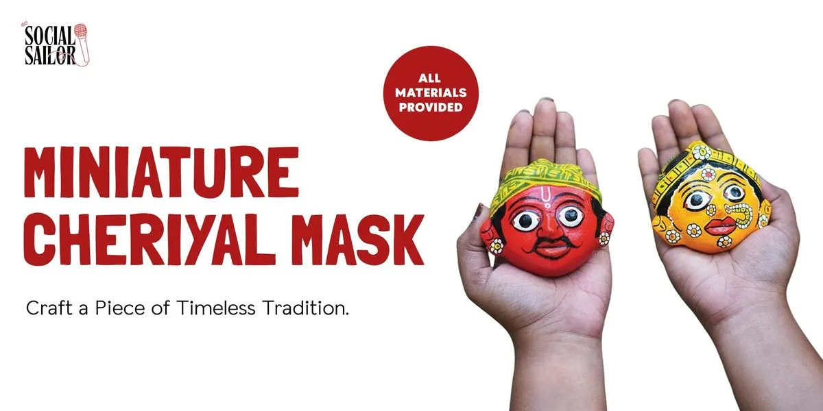 Miniature Cheriyal Mask